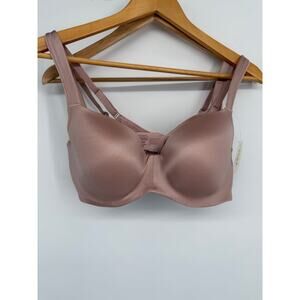 Soma Bra 32 DD Stunning Support Smooth Balconette Adobe Rose Bundle Feminine
